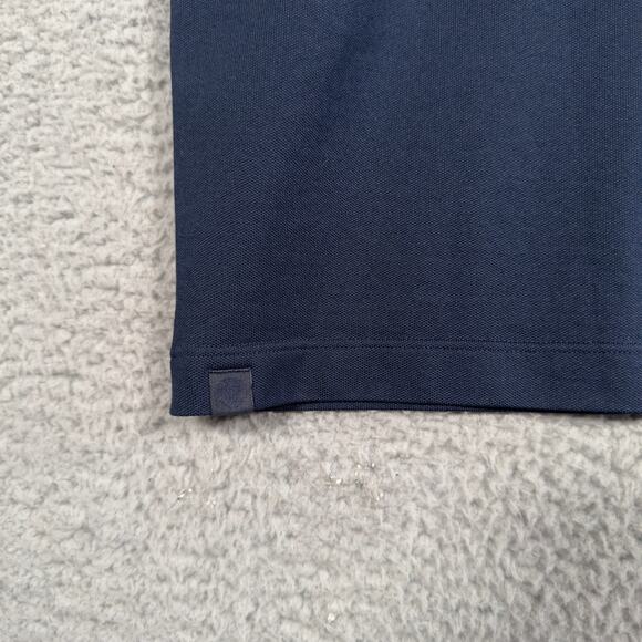 Lululemon Polo Shirt Mens Size Large Blue Performance Athletic Golf Tech - Picture 7 of 10